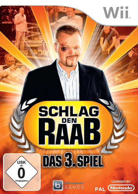 Schlag den Raab: Das 3. Spiel box art for Wii